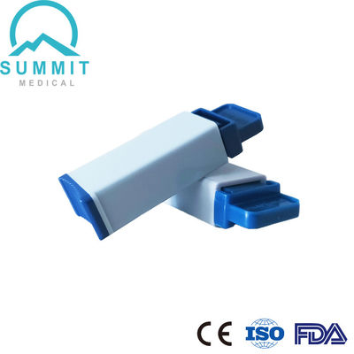 Αυτοκινητικό Ενεργοποιημένο Λάνσετ 21G 1.8mm Ελαφρύ μπλε για εξετάσεις ομάδας αίματος