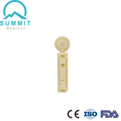 21G Twist Blood Lancet με Τρι-Beveled βελόνα και αποστείρωση γάμμα για ασφαλή εξέταση αίματος