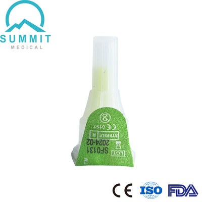Οι άνετες βελόνες μανδρών εγχύσεων 31G 8mm ινσουλίνης λεπταίνουν εξαιρετικά τον τύπο
