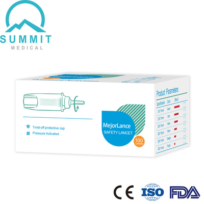 Το μαλακό αυτοκίνητο νυστεριών 28G 1.4mm ασφάλειας αφής θέτει εκτός λειτουργίας το νυστέρι να μην απαιτήσει τη συσκευή με μαχαίρι