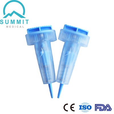 Αποστειρωμένο νυστέρι 28G 1.6mm κουμπιών ώθησης για τη δοκιμή γλυκόζης αίματος