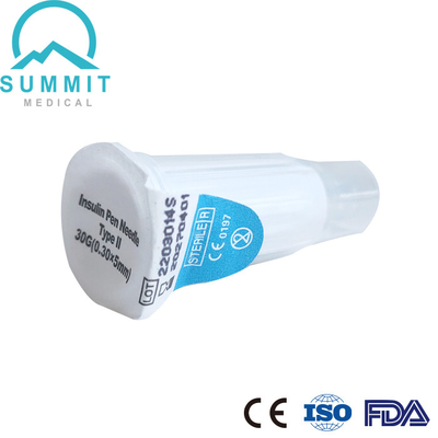 Το FDA 510K ενέκρινε τις ενιαίες βελόνες 30G 5mm μανδρών ινσουλίνης ασφάλειας τελών προστατευτικές