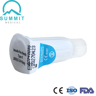 Συμβουλές πένας ασφαλείας για ινσουλίνη 30G 5mm Συμβατό με τα περισσότερα στυλό έγχυσης