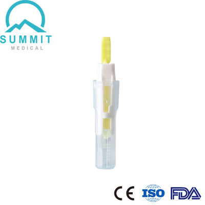 26G 1.8mm Εναχρησιμοποιήσιμο Λάνσετ Ασφάλειας για Συλλογή Αίματος από Αγγεία