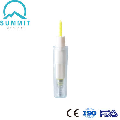 26G 1.8mm Εναχρησιμοποιήσιμο Λάνσετ Ασφάλειας για Συλλογή Αίματος από Αγγεία