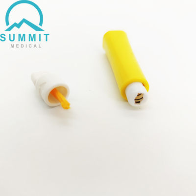 Λανσέτα ασφαλείας μίας χρήσης 21G 2.2mm για ταχεία δοκιμή Κίτρινο 100 ανά κουτί