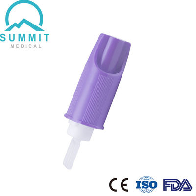 30G βελόνα 1.4mm αυτόματη συσκευή νυστεριών ασφάλειας βάθους, πορφύρα, 100 κομμάτια ανά πακέτο