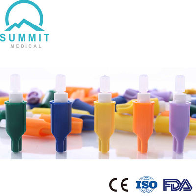 Το μαλακό αυτοκίνητο νυστεριών 28G 1.4mm ασφάλειας αφής θέτει εκτός λειτουργίας το νυστέρι να μην απαιτήσει τη συσκευή με μαχαίρι