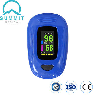 Μπλε σφυγμός Oximeter 30bpm-240bpm άκρων δακτύλου αίματος επίδειξης OLED