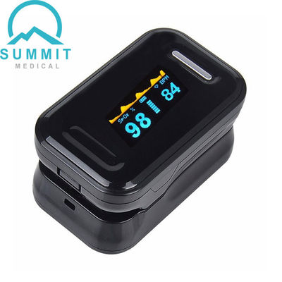 Φορητό όργανο ελέγχου κορεσμού οξυγόνου Oximeter σφυγμού άκρων δακτύλου OLED Oximetry