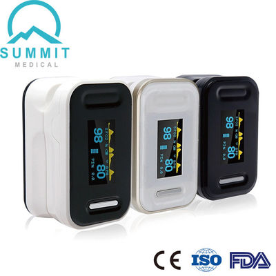 Φορητό όργανο ελέγχου κορεσμού οξυγόνου Oximeter σφυγμού άκρων δακτύλου OLED Oximetry
