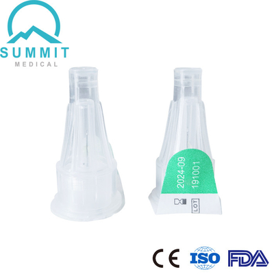 31G μίας χρήσης βελόνες 0.25*4mm εγχύσεων ινσουλίνης βελόνων μανδρών ινσουλίνης πράσινες