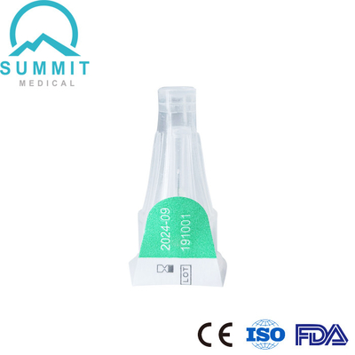 31G μίας χρήσης βελόνες 0.25*4mm εγχύσεων ινσουλίνης βελόνων μανδρών ινσουλίνης πράσινες