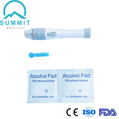 Σαφής προστατευτική μάνδρα βελόνων ΚΑΠ Glucometer για τη συλλογή αίματος