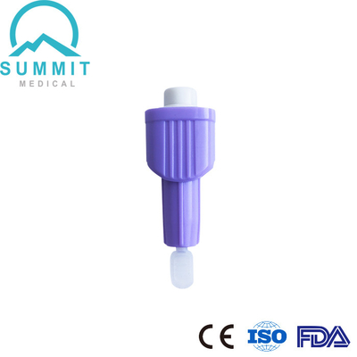 Τοπ νυστέρια 30G 1.6mm ασφάλειας κουμπιών ώθησης για την άνετη δειγματοληψία αίματος