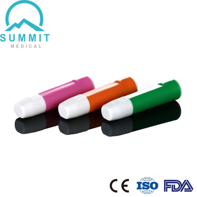 Αυτόματα εισελκόμενα νυστέρια 21G 1.8mm 2.2mm 2.8mm ασφάλειας βελόνων για τη γρήγορη δοκιμή Covid